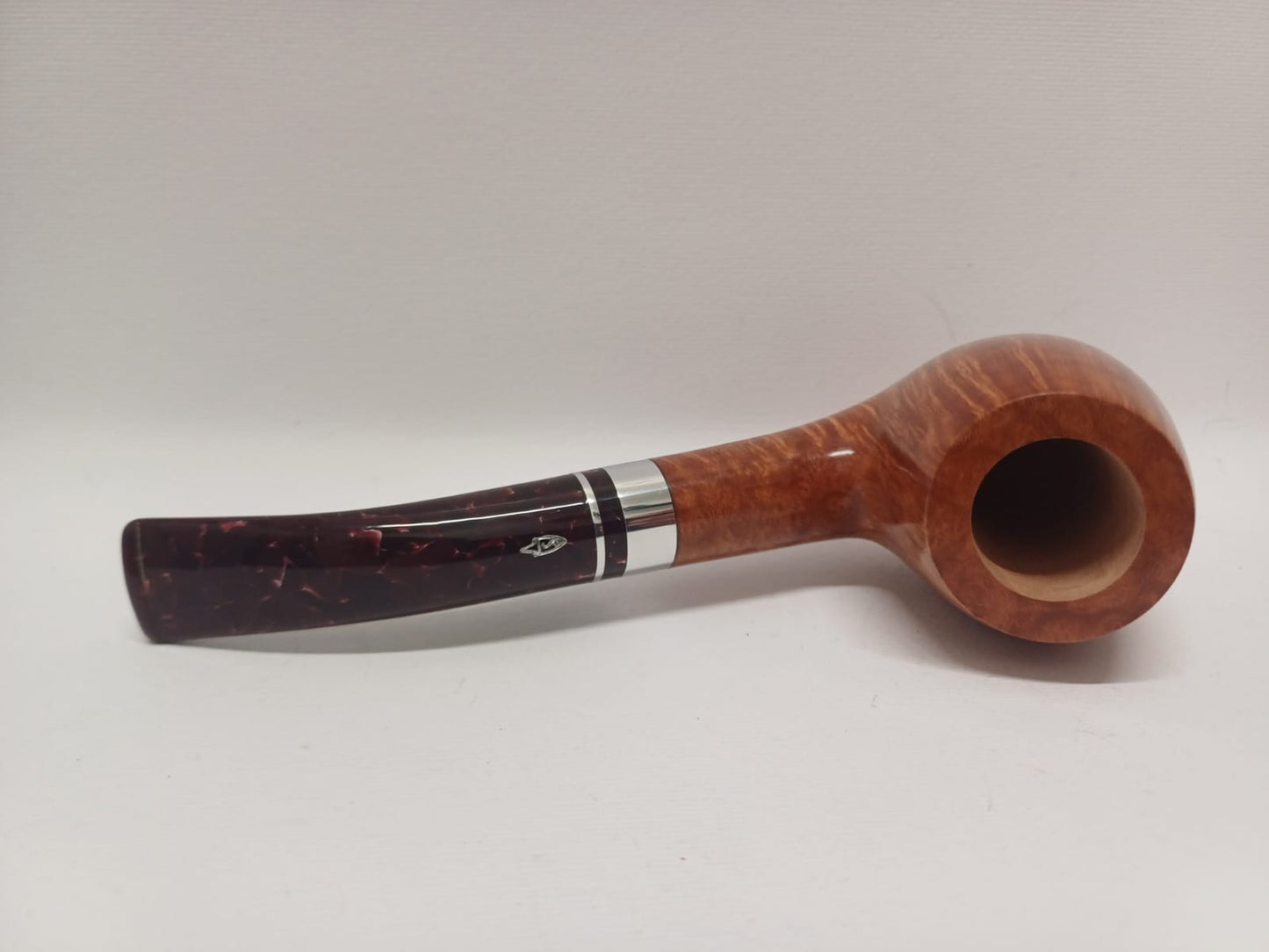 Pipa SAVINELLI Bacco liscia 670 KS | King Size | Egg | Curva