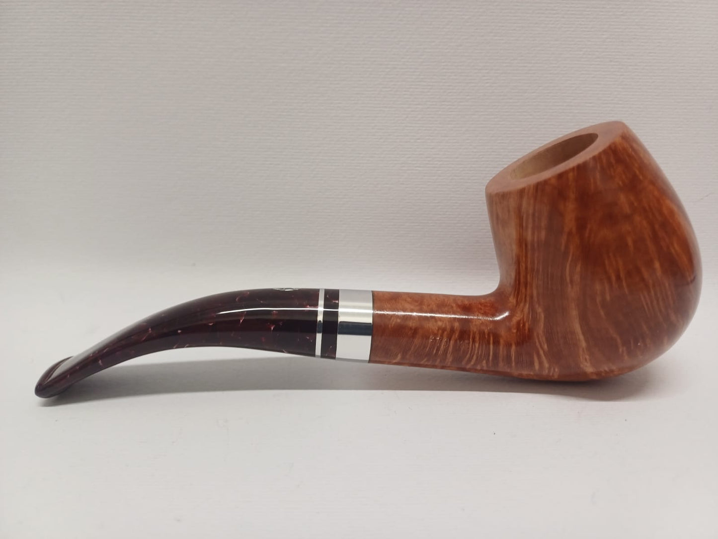 Pipa SAVINELLI Bacco liscia 670 KS | King Size | Egg | Curva