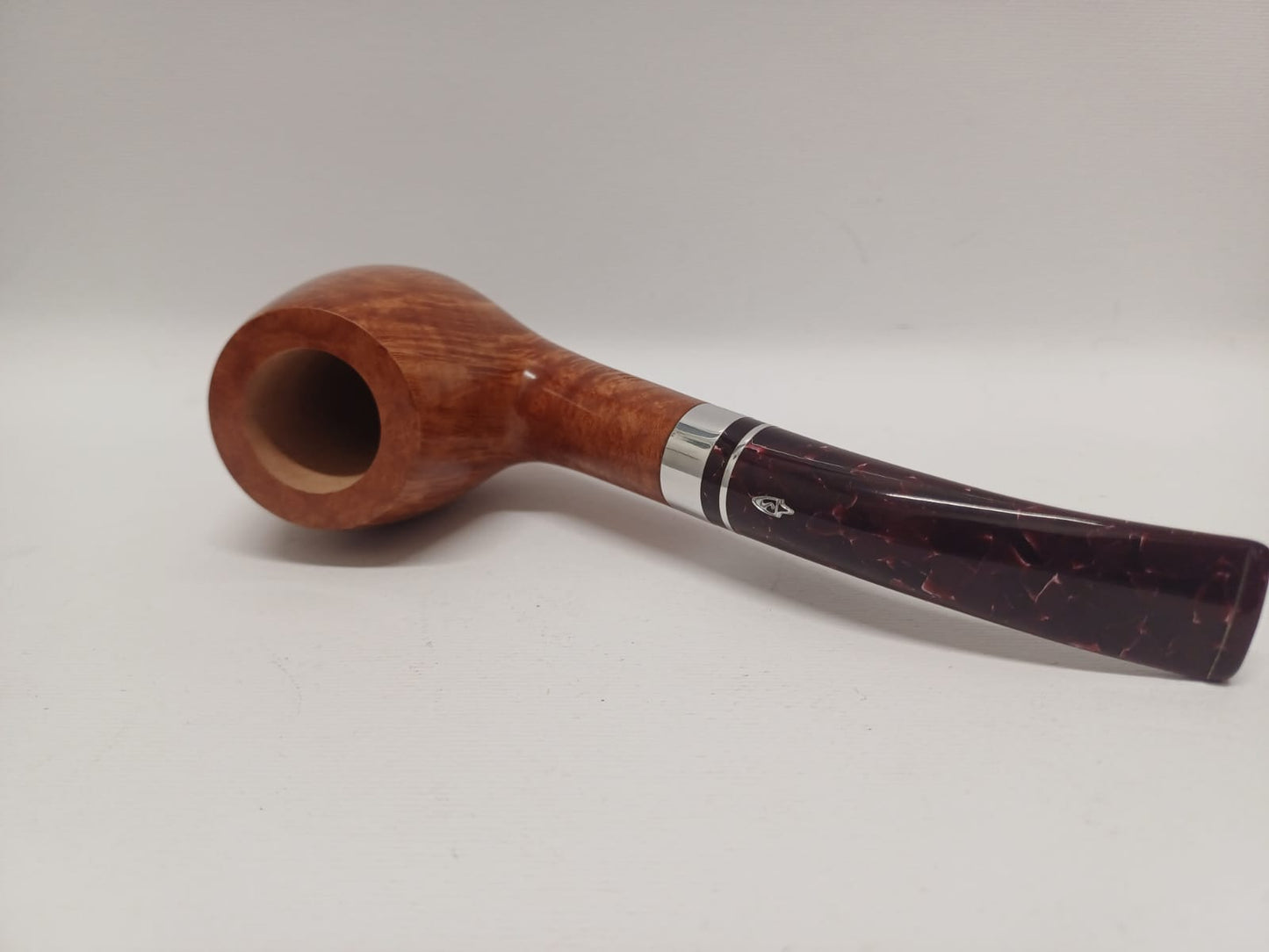 Pipa SAVINELLI Bacco liscia 670 KS | King Size | Egg | Curva