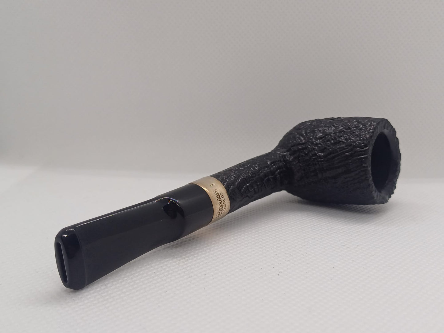 Pipa Peterson Junior Sandblasted Silver Mounted Lovat Fishtail