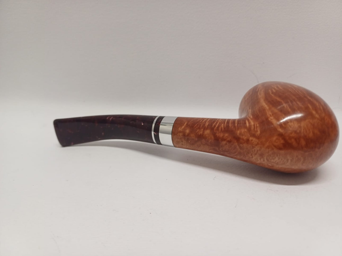 Pipa SAVINELLI Bacco liscia 670 KS | King Size | Egg | Curva