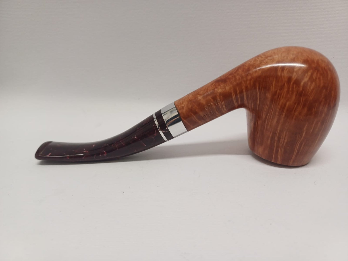 Pipa SAVINELLI Bacco liscia 670 KS | King Size | Egg | Curva