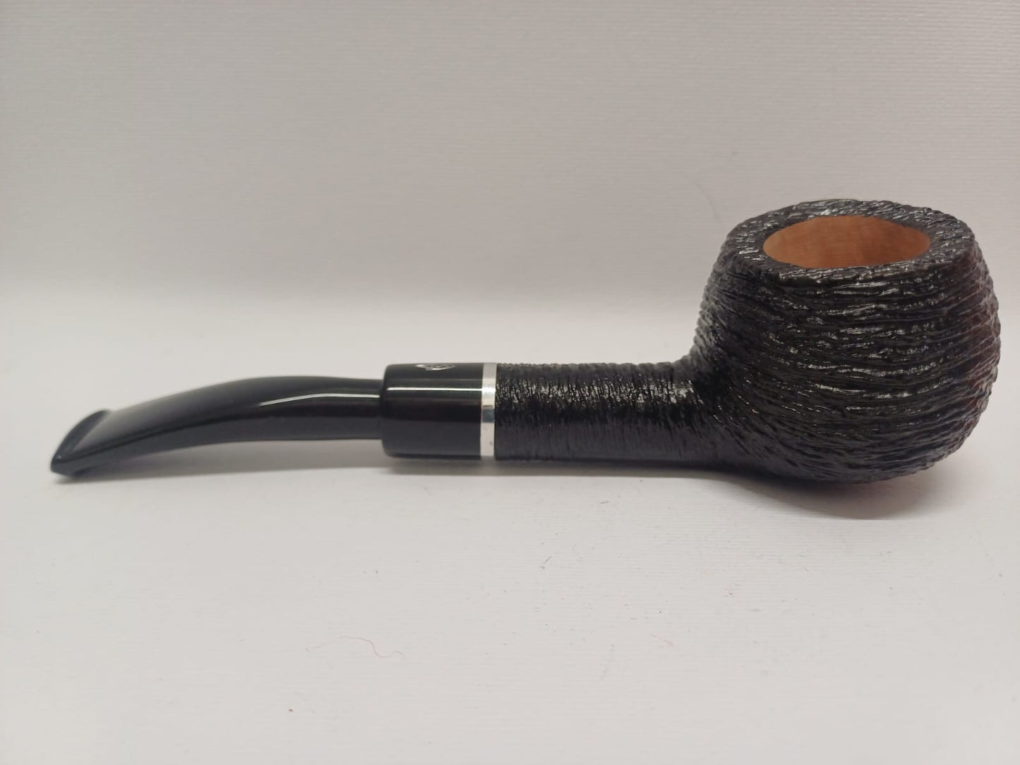 Pipa SAVINELLI Otello Rusticata 315 KS | Prince | Semi Curva | Finissaggio Rusticata