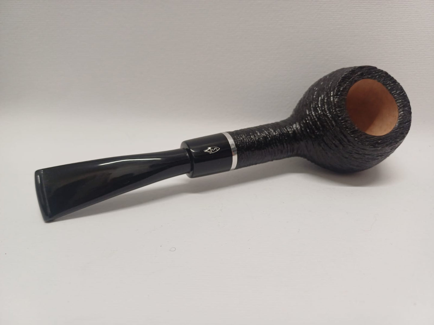 Pipa SAVINELLI Otello Rusticata 315 KS | Prince | Semi Curva | Finissaggio Rusticata