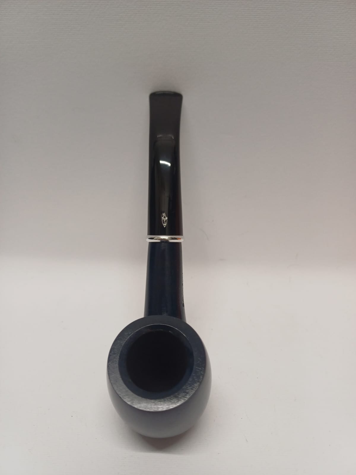 Pipa SAVINELLI Arcobaleno Blu 606 KS | King Size | Curva | Finissaggio Liscio