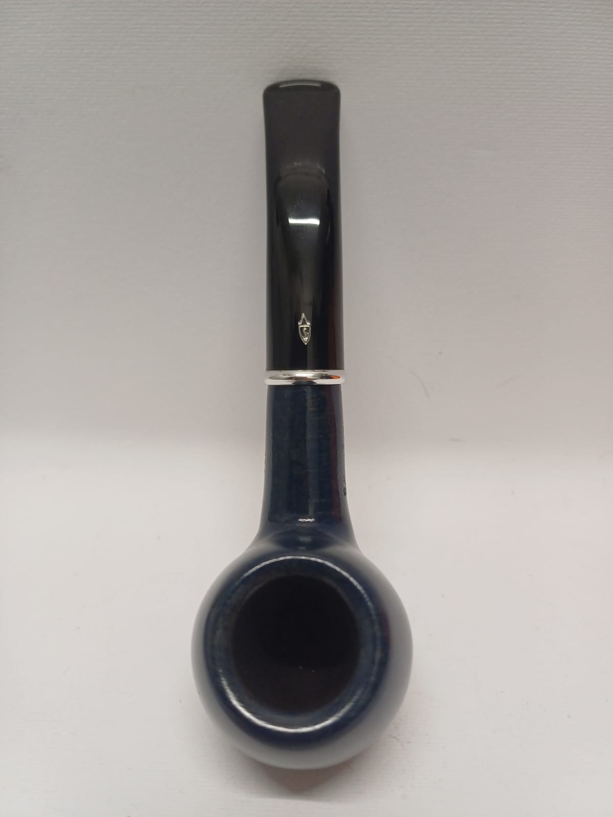 Pipa SAVINELLI Arcobaleno Blu 626 | Apple | Curva | Finissaggio Liscio