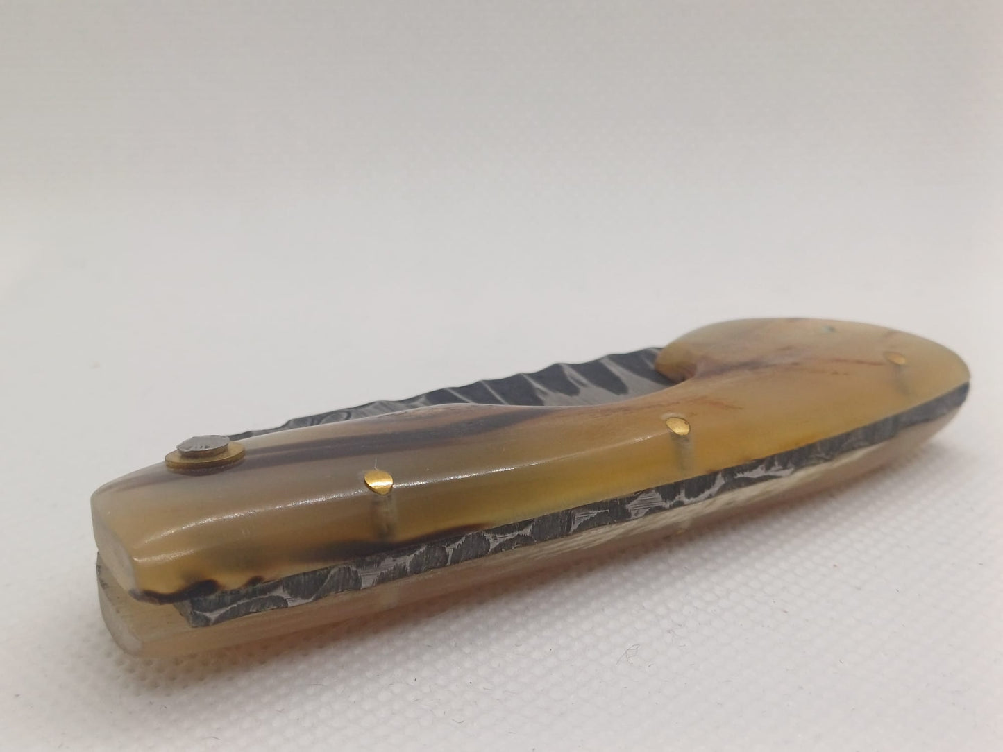 Pacini Mozzettina Artisan Cigar Cutter Honey Colored Mutton Horn