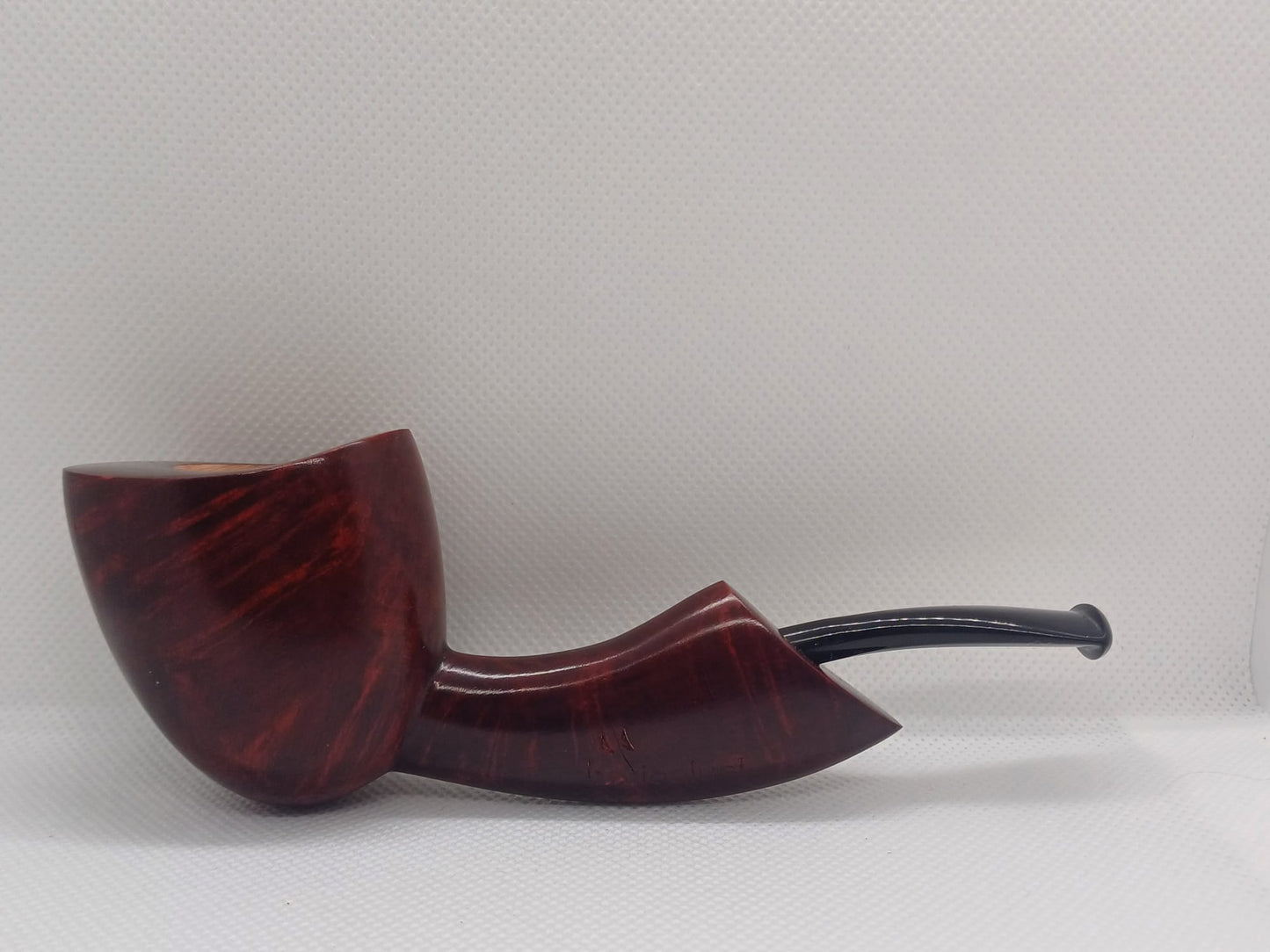 Bacigalupi Artisan Pipe Calabash Reverse Sandblasted 1 Sail