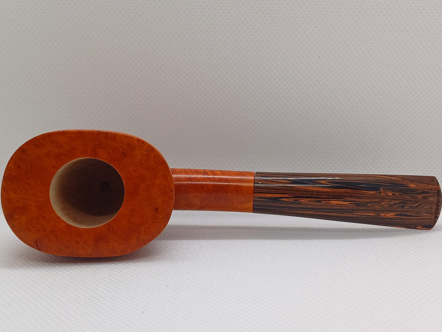 Bacigalupi Artisan Pipe Calabash Reverse Sandblasted 1 Sail