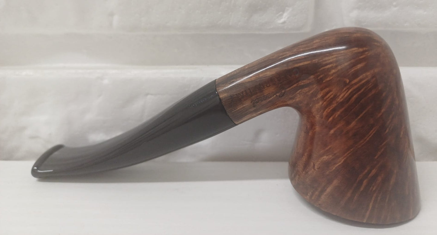 Grenci Pipa Artigianale Liscia Curva
