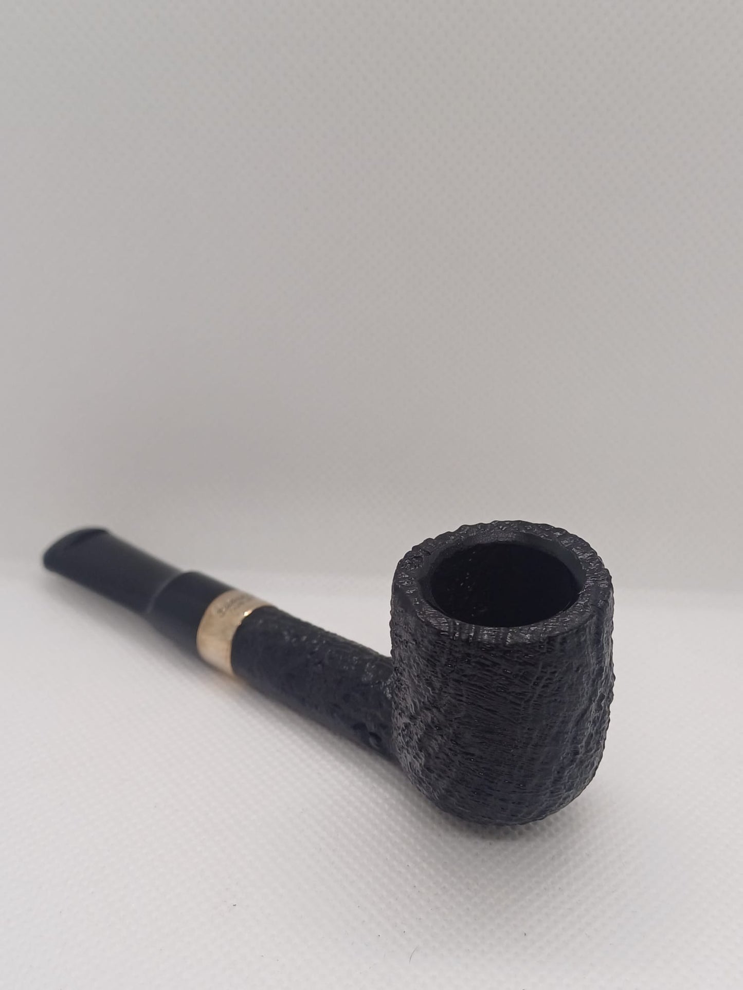 Pipa Peterson Junior Sandblasted Silver Mounted Lovat Fishtail