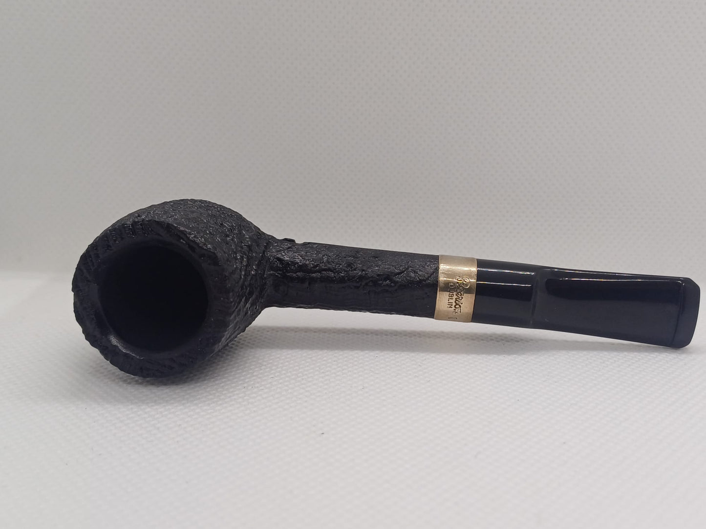 Pipa Peterson Junior Sandblasted Silver Mounted Lovat Fishtail