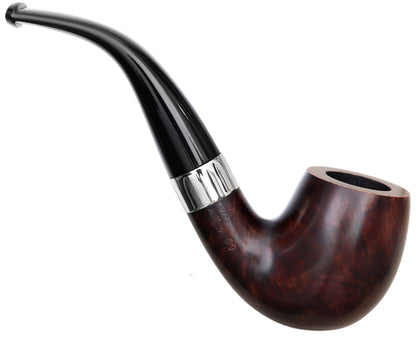 Peterson Pipe Aran Smooth Nickel Mounted (69) Fishtail