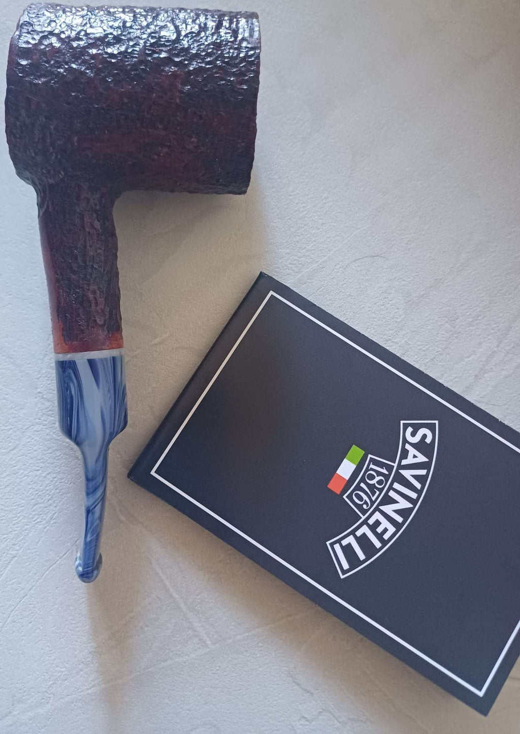Savinelli Pipa Oceano Rusticata 311 KS - SmokenStore.com