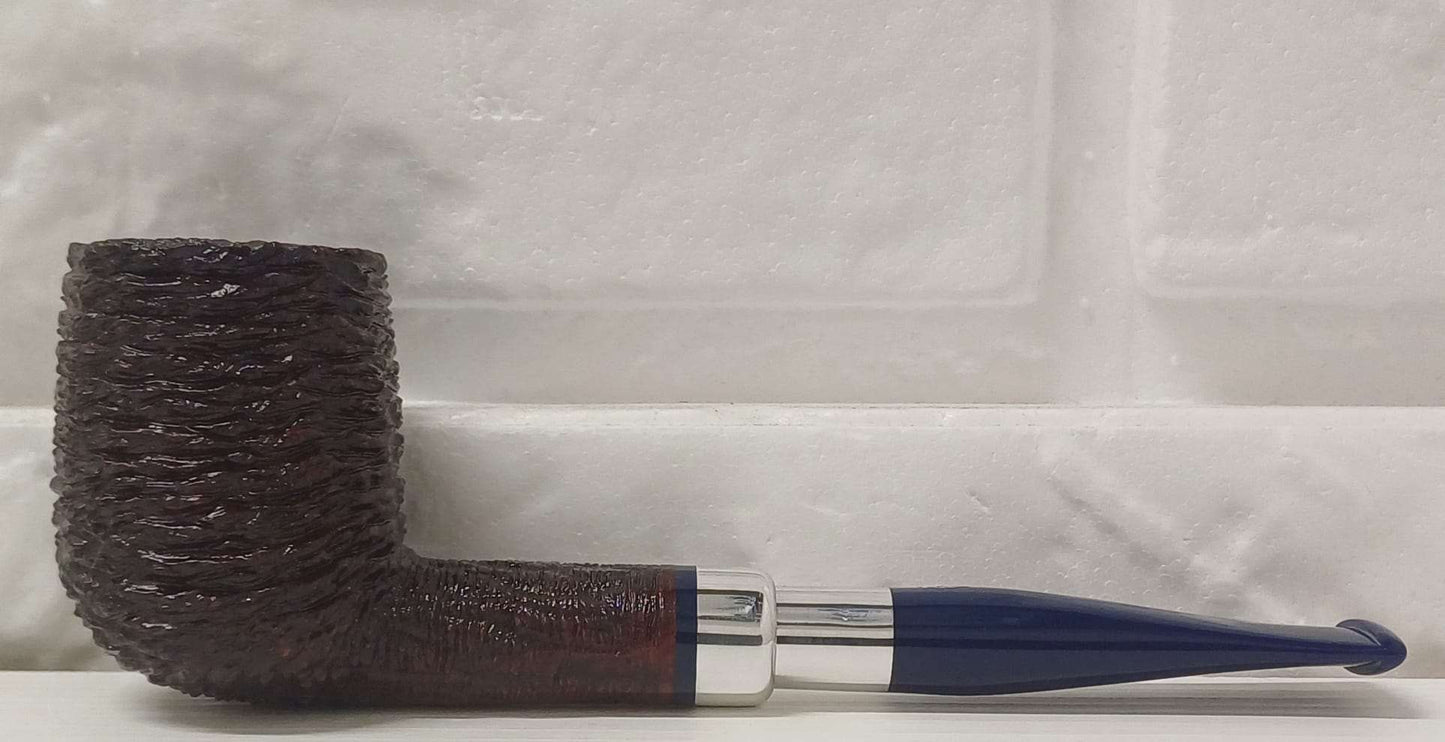 Pipa SAVINELLI Eleganza Rusticata 111 KS | King Size | Billiard | Dritta | Finissaggio Rusticato