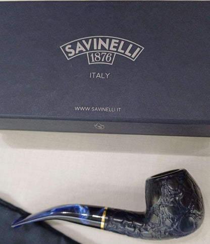 Savinelli Pipa Alligator Blu 626