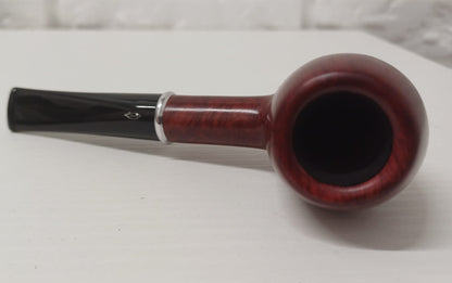 Pipa SAVINELLI Arcobaleno Rossa 207 KS | Regolare | Apple | Dritta | Finissaggio Liscio