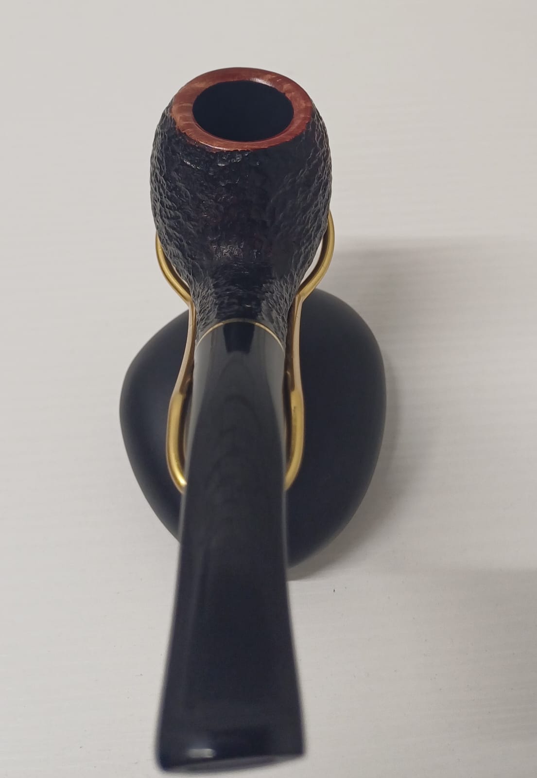 Pipa SAVINELLI Roma Rusticata 626 | Regolare | Apple | Curva | Finissaggio Rusticato