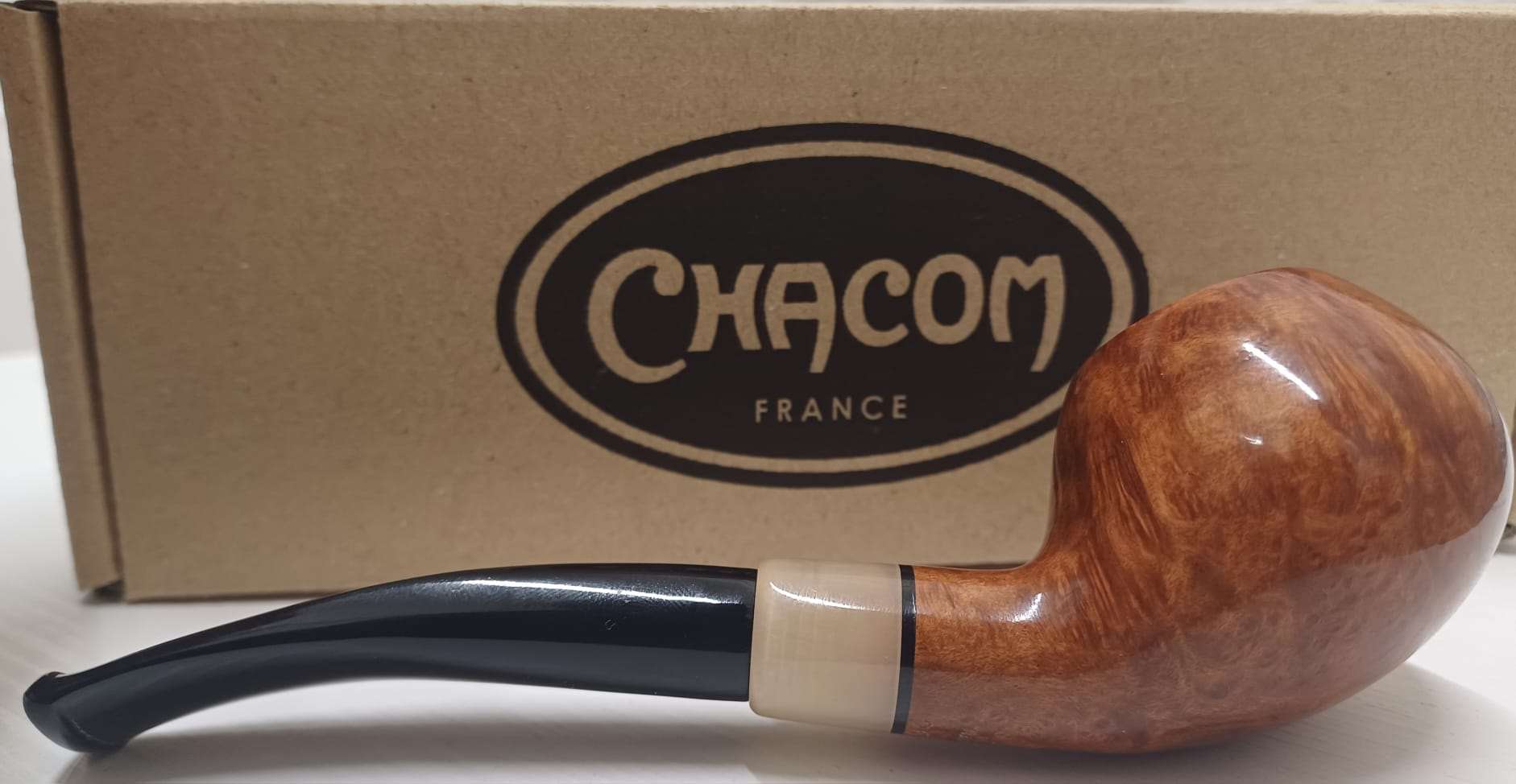 Chacom Pipa Olive Horn - SmokenStore.com