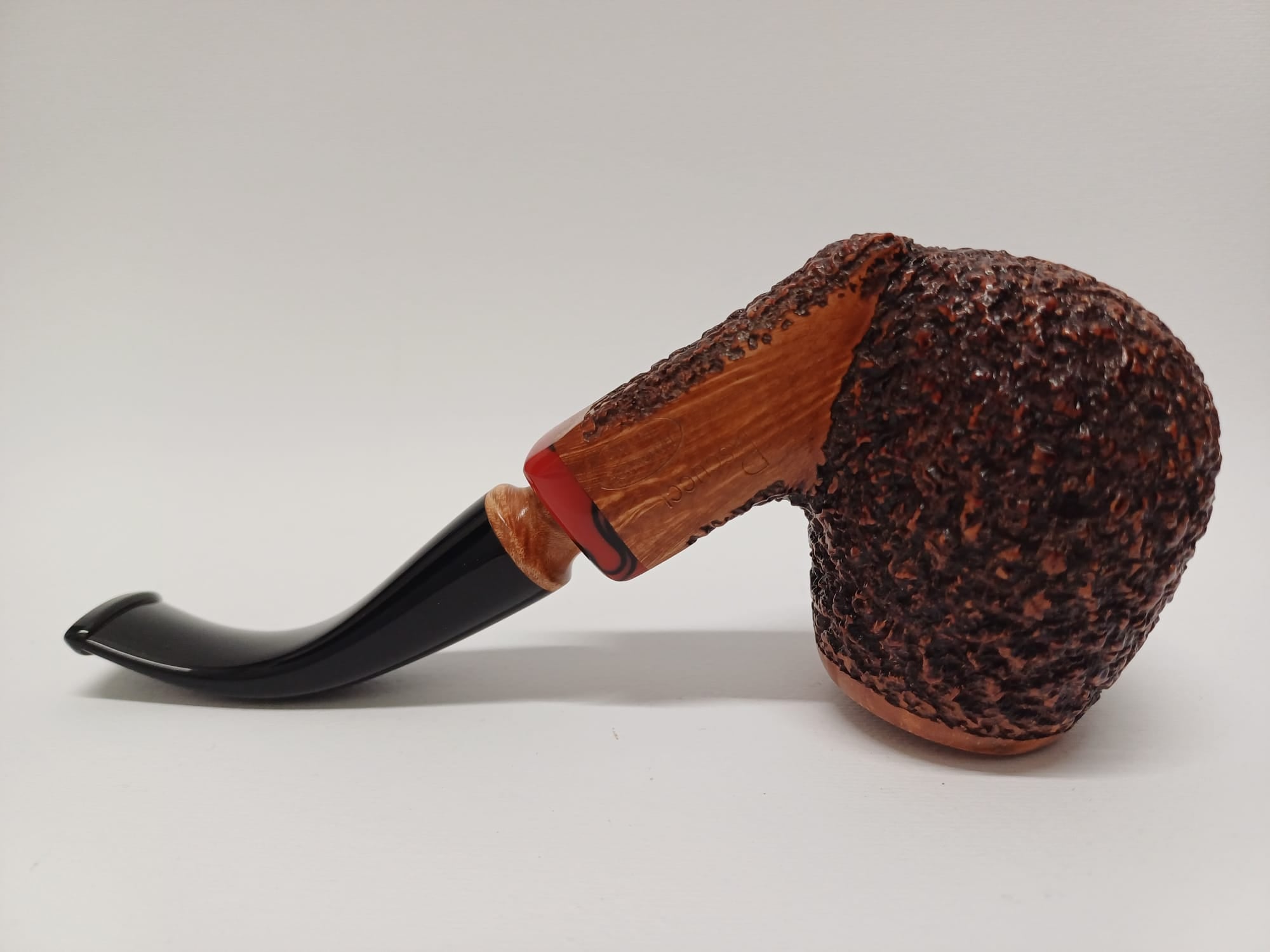 Mario Pascucci Pipa Rusticata - Vera in Plexiglass