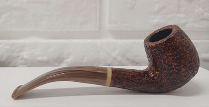 Pipa SAVINELLI Dolomiti Rusticata 602 | Regolare| Billiard | Curva | Finissaggio Liscio