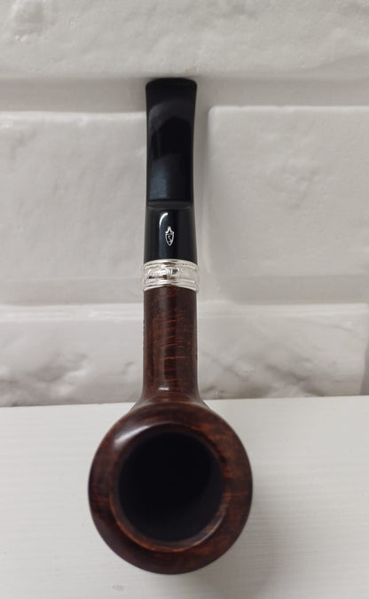 Pipa SAVINELLI Trevi Liscia 310 KS | King Size | Poker | Semi Curva | Finissaggio Liscio