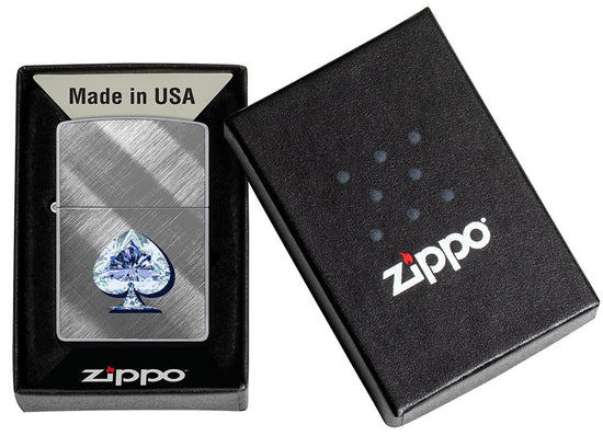 Zippo Accendino 46472 - Ace of Spades Diamond