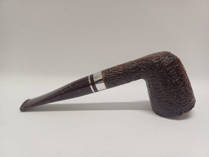 Pipe SAVINELLI Ivory 606 | Roomy | Billiards | Curve | KING SIZE | Smooth burgundy finish