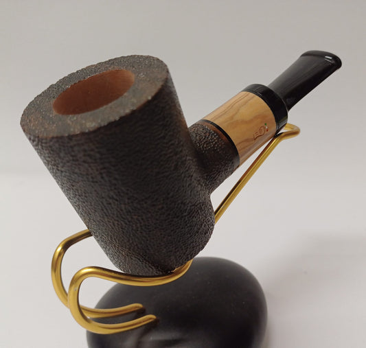 Leo Pipe - Pipa Artigianale Poker Coffee Reverse Calabash