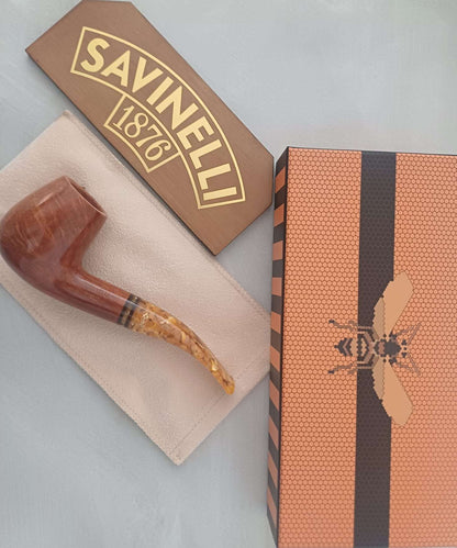 Savinelli Pipa Miele Liscia 628 - SmokenStore.com