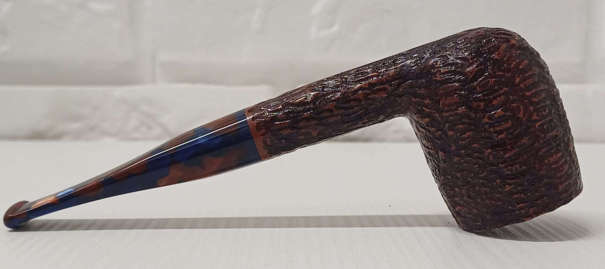 Pipa SAVINELLI FANTASIA RUSTICATA 111 ks | King Size | Dritta | Billiard | Finissaggio rusticato nero