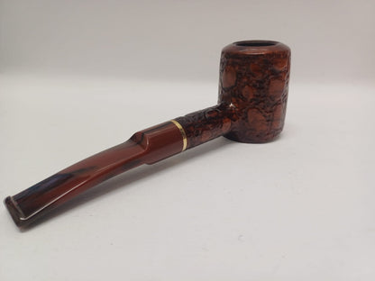 Pipe SAVINELLI Ivory 606 | Roomy | Billiards | Curve | KING SIZE | Smooth burgundy finish