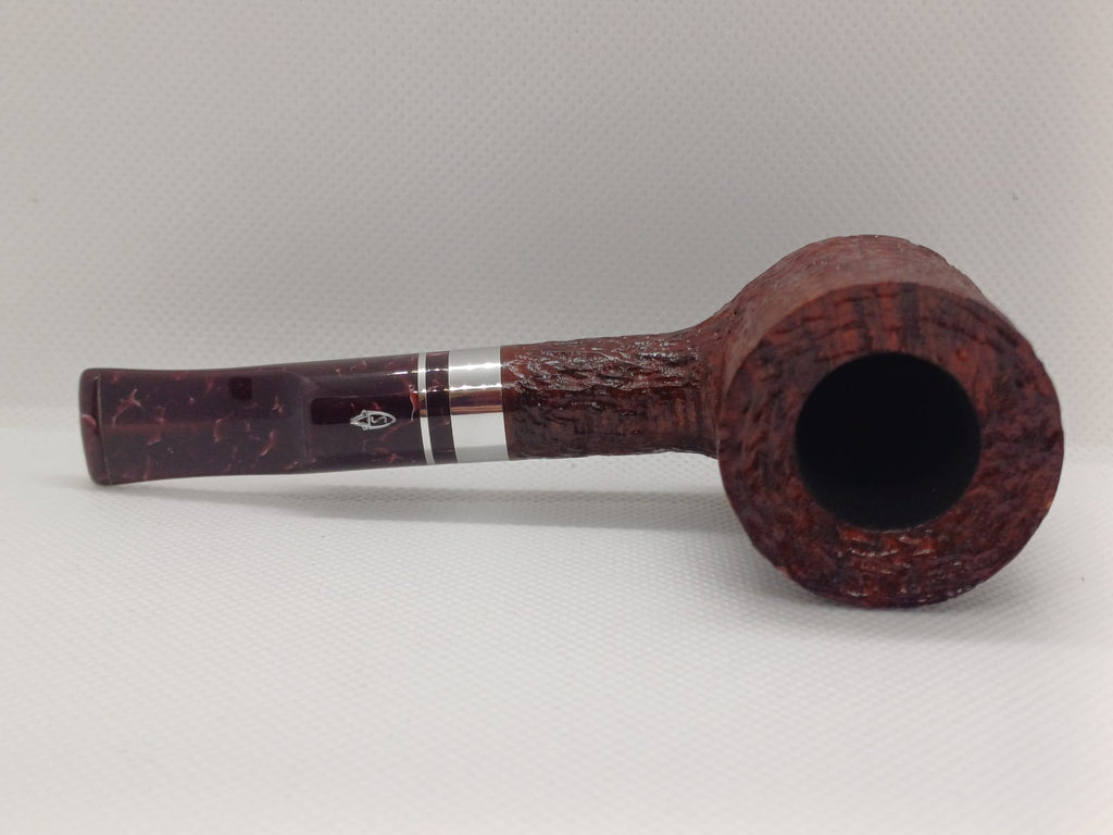 Pipe SAVINELLI Ivory 606 | Roomy | Billiards | Curve | KING SIZE | Smooth burgundy finish