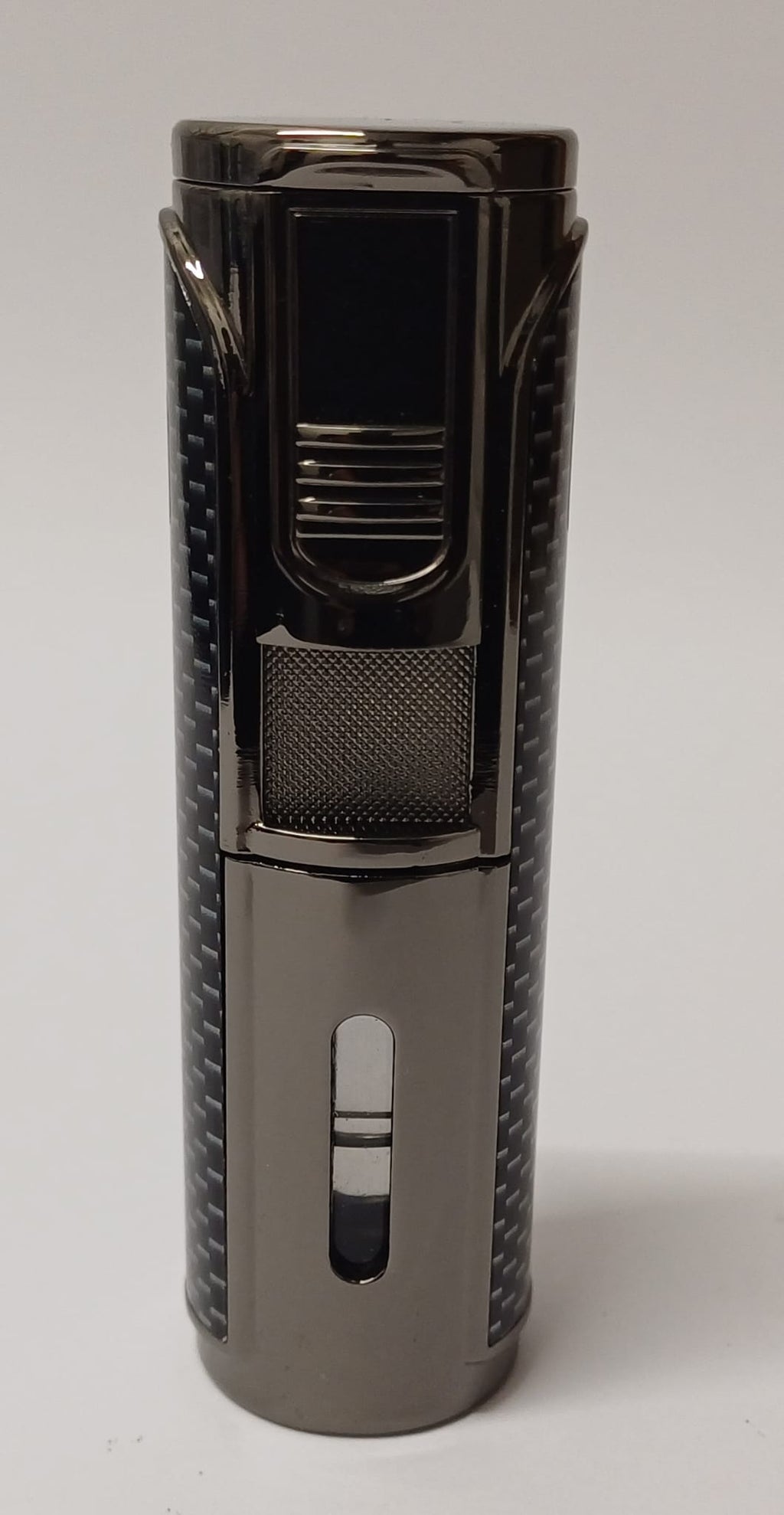 Cool Refillable Cigar Lighter 3 Jet Flame Cuban Flag