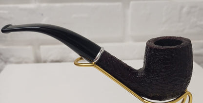 Pipa SAVINELLI Arcobaleno Rusticata Marrone 606 KS | King Size | Billiard | Curva | Finissaggio Rusticato