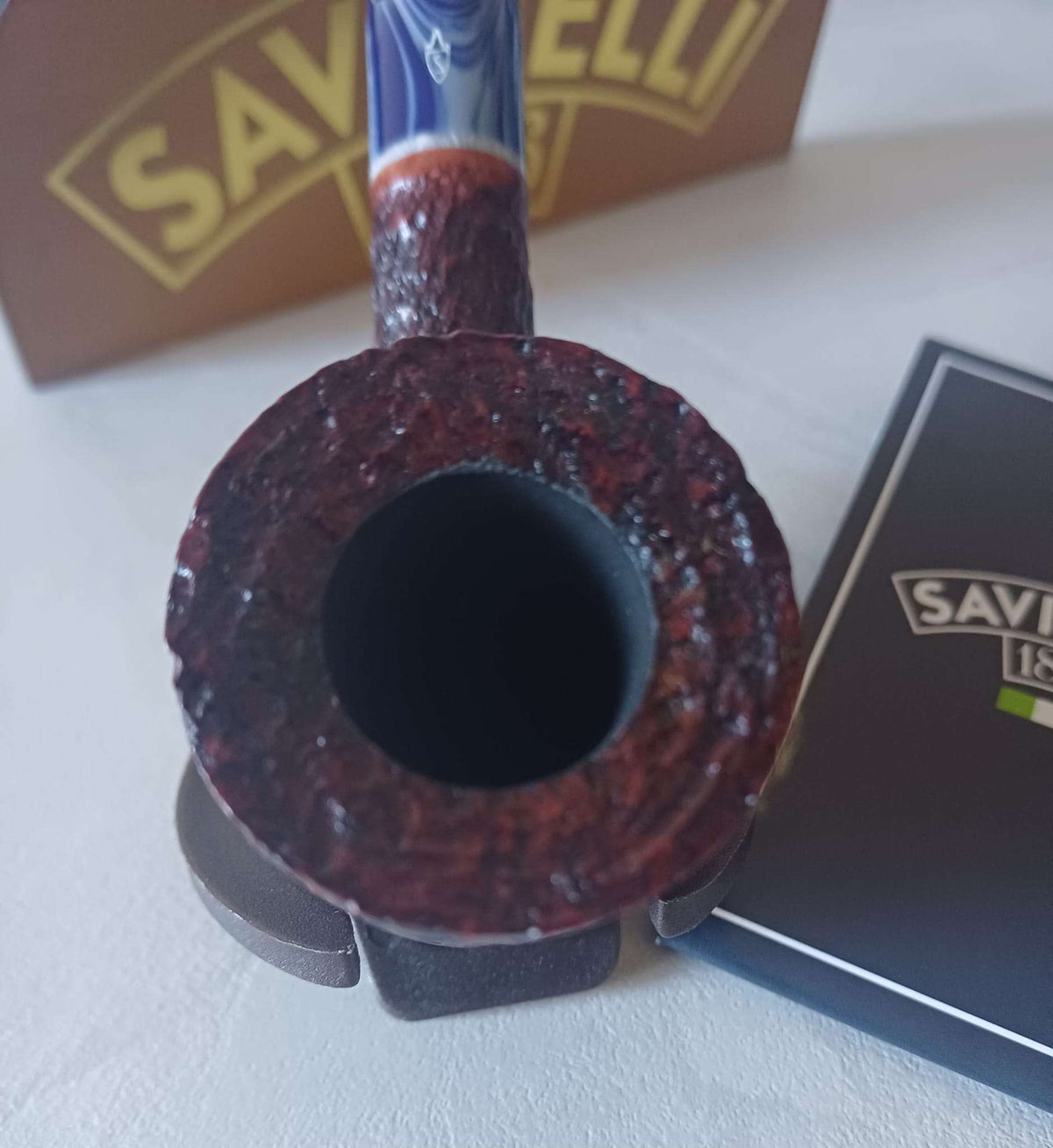 Savinelli Pipa Oceano Rusticata 311 KS - SmokenStore.com