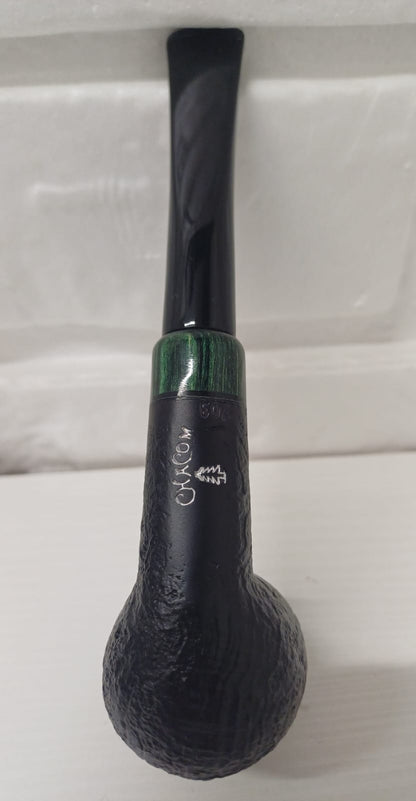 Pipa Chacom Noel 703 | Sabbiata scura | Vera verde | Shape | Billiard 9m | Ottima Fumata