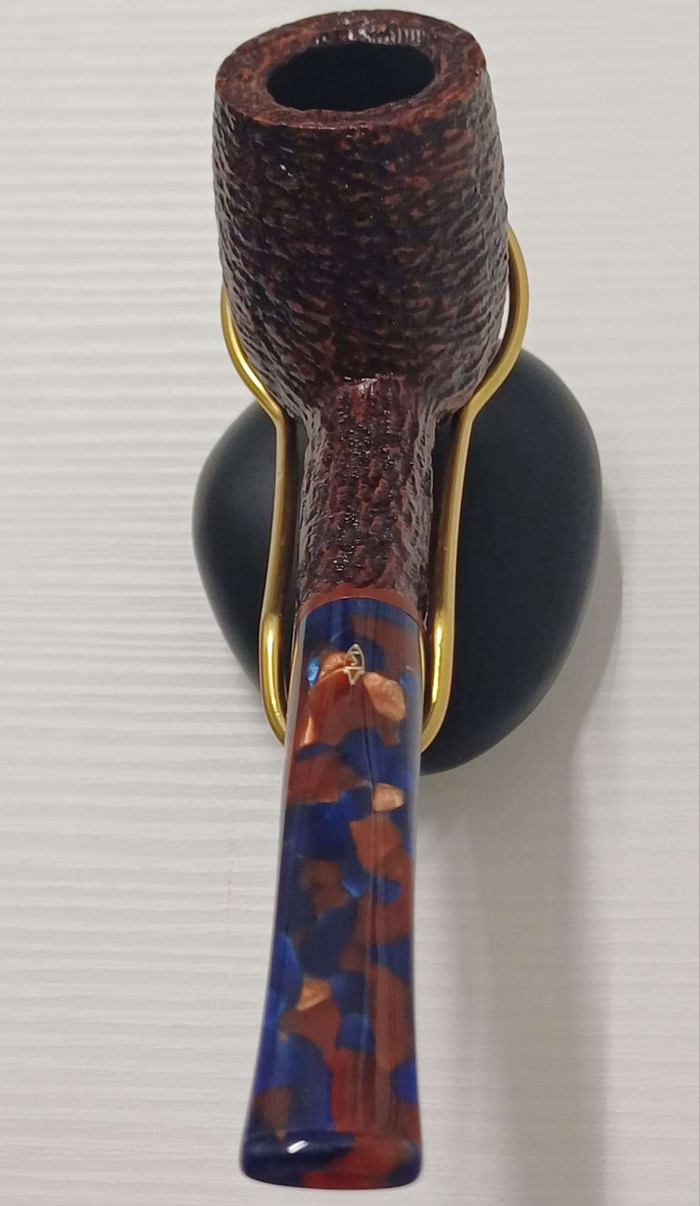 Pipa SAVINELLI FANTASIA RUSTICATA 111 ks | King Size | Dritta | Billiard | Finissaggio rusticato nero