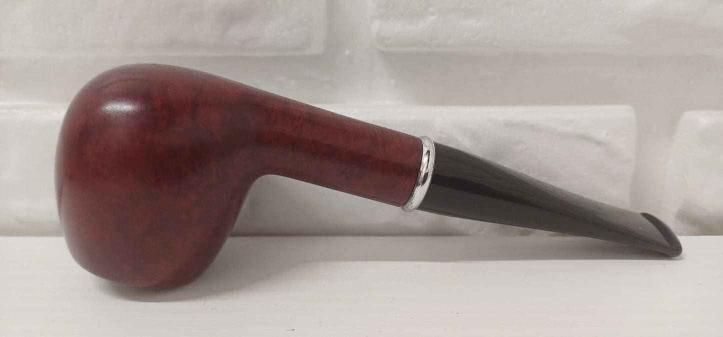 Pipa SAVINELLI Arcobaleno Rossa 207 KS | Regolare | Apple | Dritta | Finissaggio Liscio