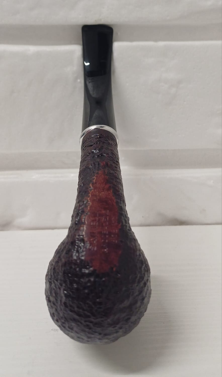 Pipa SAVINELLI Arcobaleno Rusticata Marrone 606 KS | King Size | Billiard | Curva | Finissaggio Rusticato