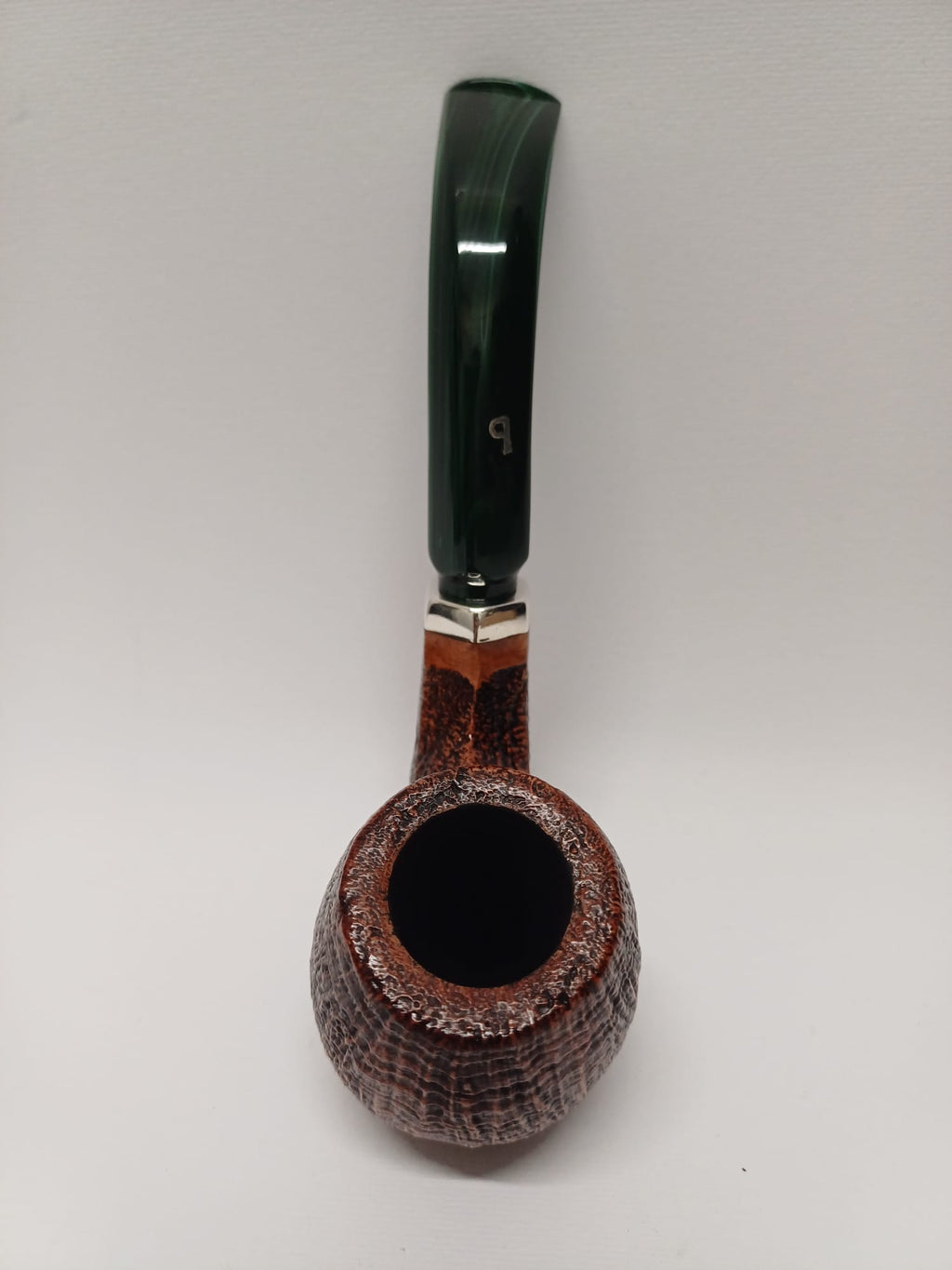 Mario Pascucci Pipa Sabbiata - Vera in Argento