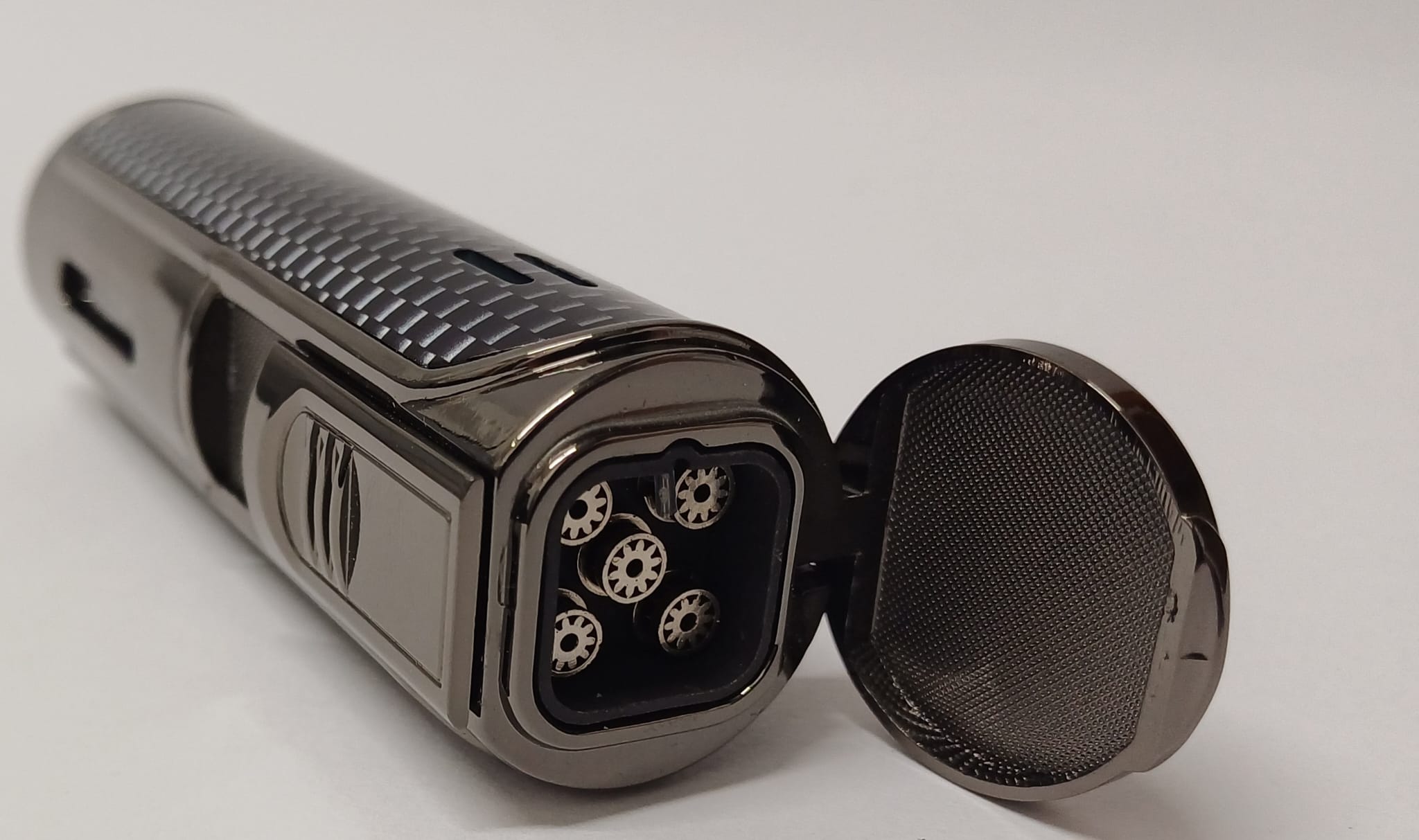 Cool Refillable Cigar Lighter 3 Jet Flame Cuban Flag