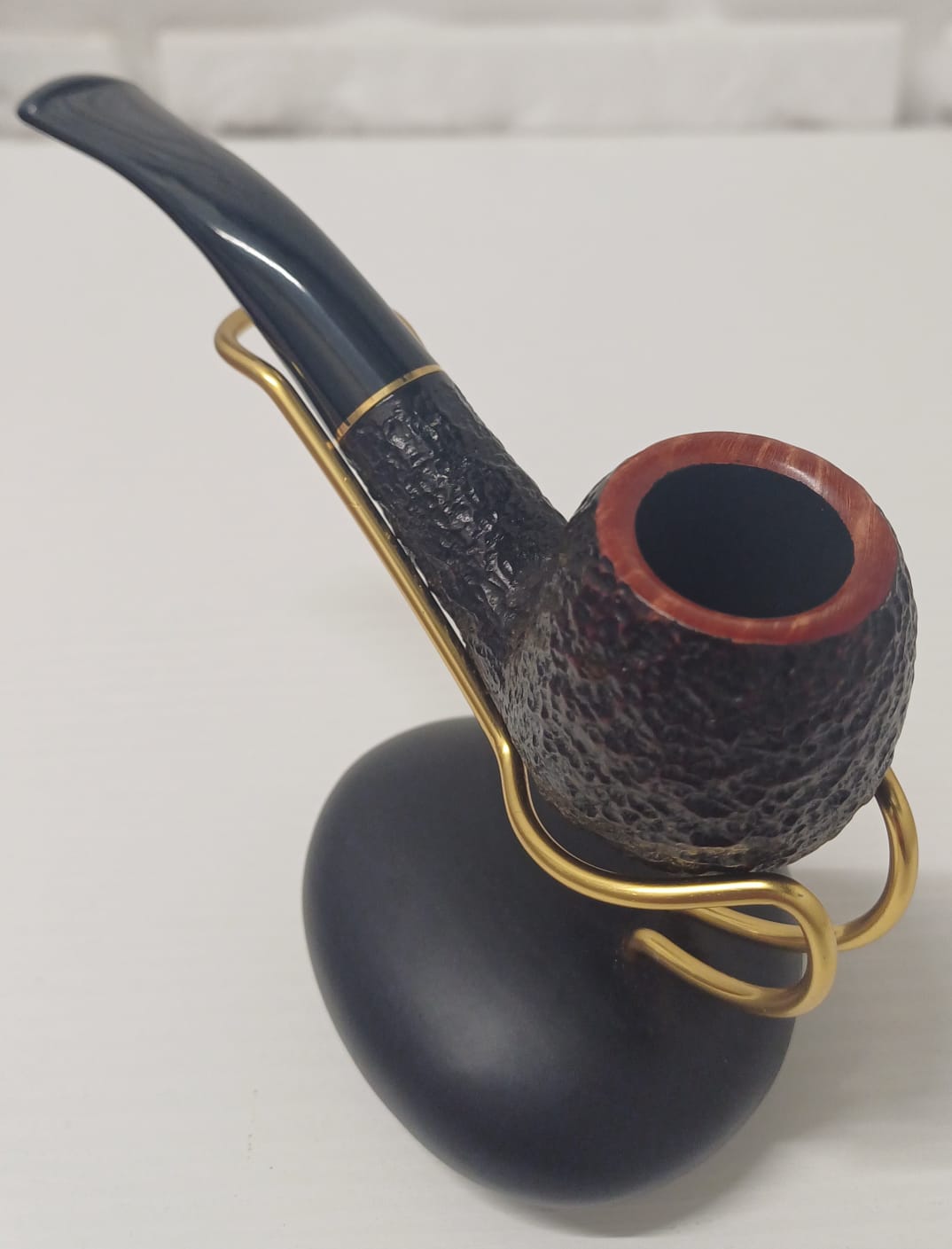 Pipa SAVINELLI Roma Rusticata 626 | Regolare | Apple | Curva | Finissaggio Rusticato