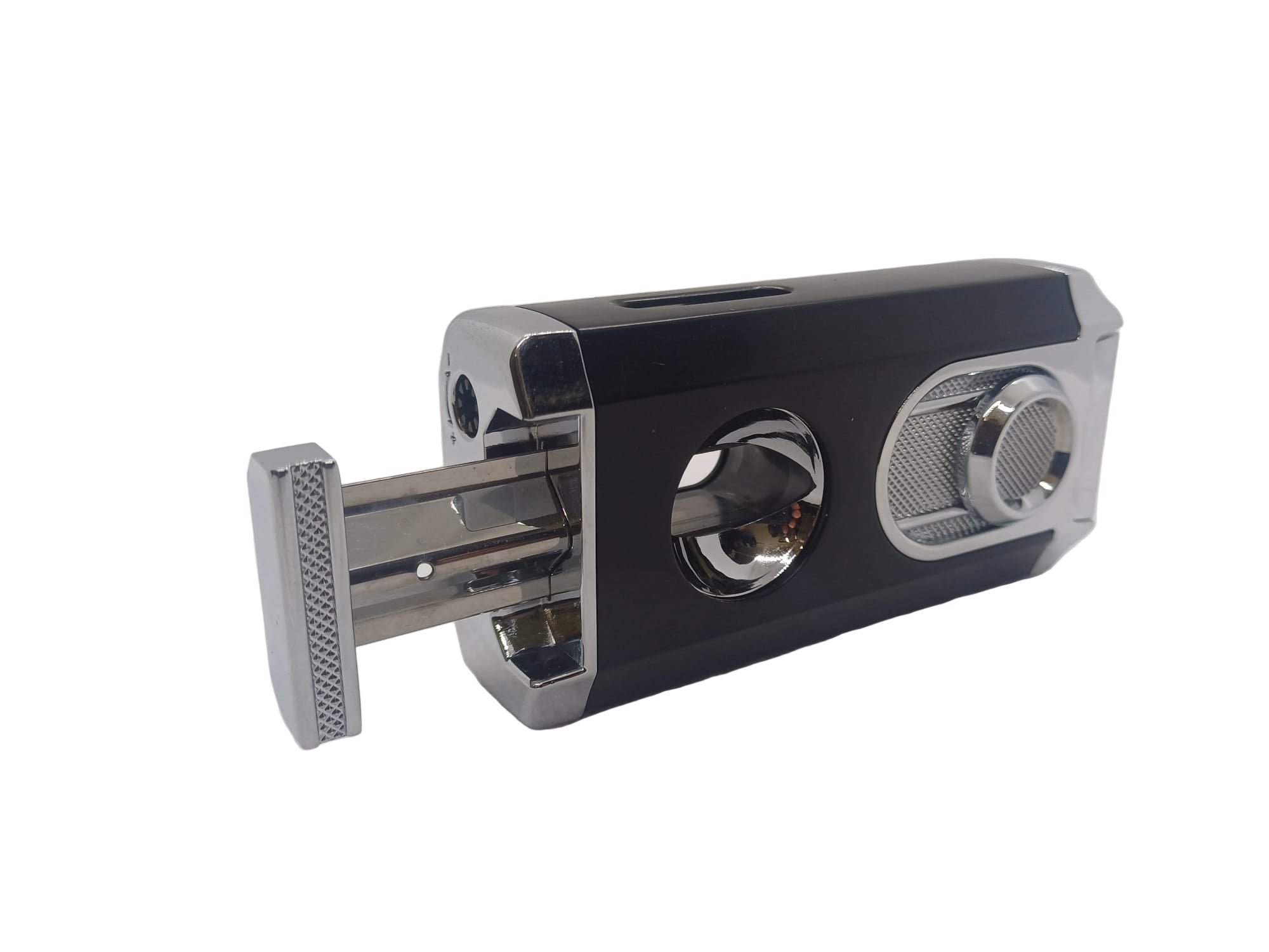 Cool Refillable Cigar Lighter 3 Jet Flame Cuban Flag