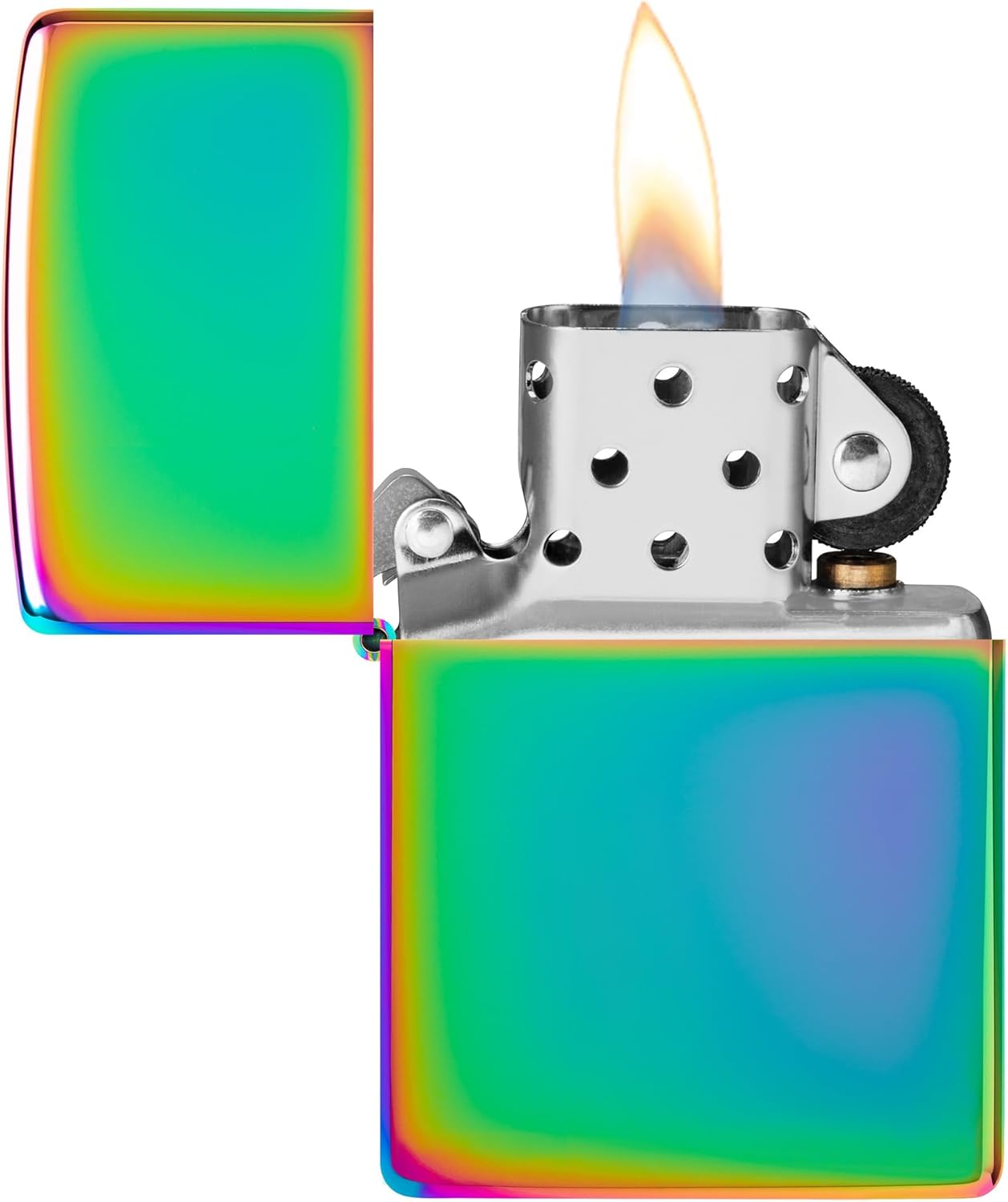 Zippo Accendino Classic Multi Color 151, Accendino Antivento Ricaricabile