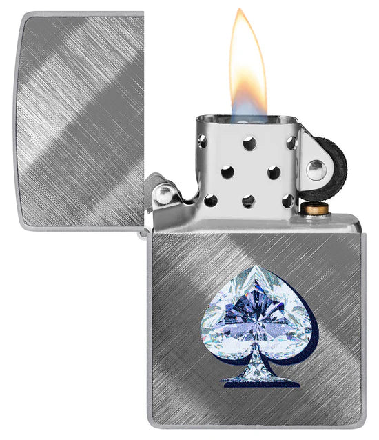 Zippo Accendino 46472 - Ace of Spades Diamond