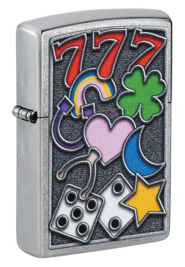 Zippo Accendino 48682 All Luck - Novità 2024 -