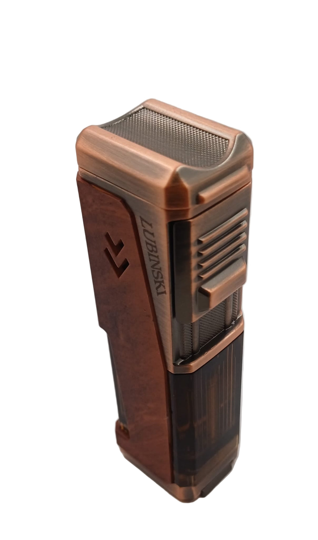 Cool Refillable Cigar Lighter 3 Jet Flame Cuban Flag