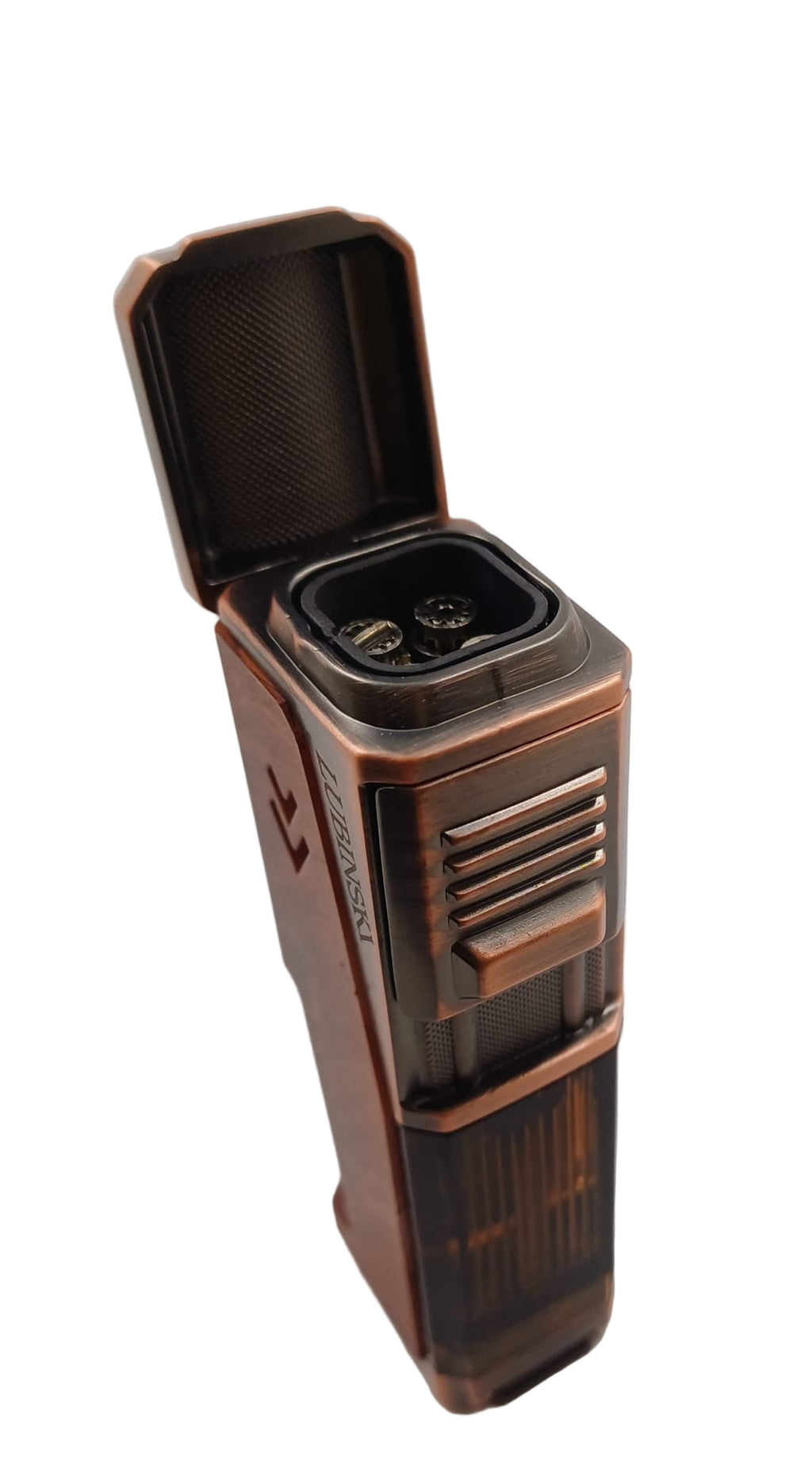 Cool Refillable Cigar Lighter 3 Jet Flame Cuban Flag