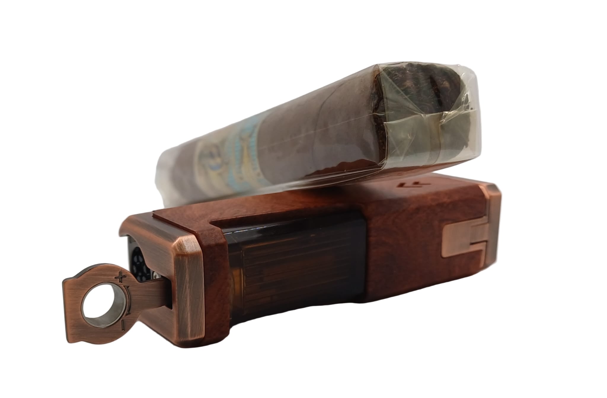 Cool Refillable Cigar Lighter 3 Jet Flame Cuban Flag